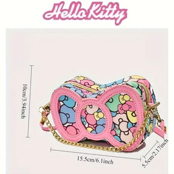 Hello Kitty Sanrio Bow Crossbody Bag - Picture 6 of 10
